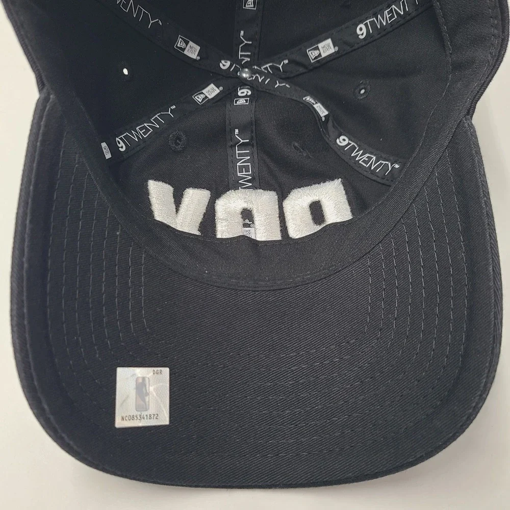 Portland Trail Blazers Hat Strapback New Era 9Twenty Black NBA City Edition PDX‎